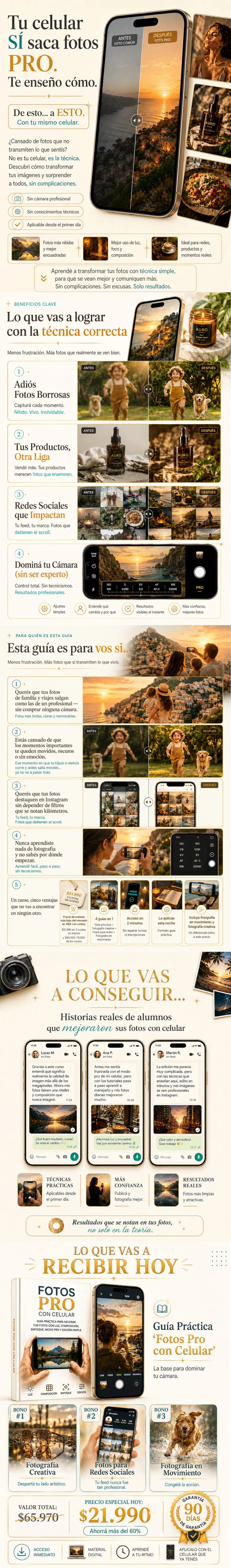 Fotos pro con celular - guía práctica